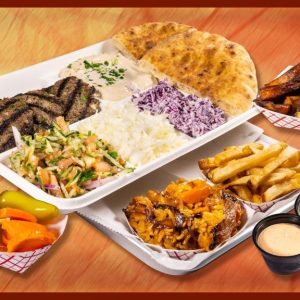 Beef Kebab Plate