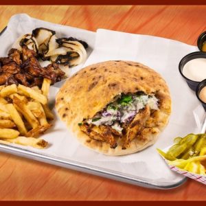 Grilled Chicken Pita